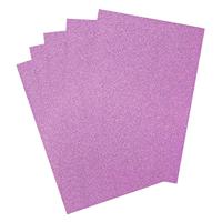 Florence • glitterpapier 250g a4 lavendel 5x - thumbnail
