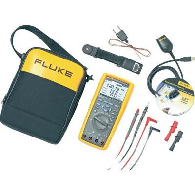 Fluke 289/EUR Multimeter Digitaal Grafisch display, Datalogger CAT III 1000 V, CAT IV 600 V Weergave (counts): 50000 Fluke 289/EUR Multimeter Digitaal Grafisch display, Datalogger CAT III 1000 V, CAT IV 600 V Weergave (counts): 50000