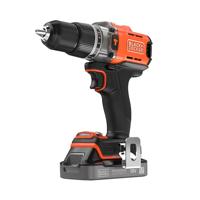 BLACK+DECKER BCD383D1XC Accu Schroef-/Klopboormachine | 18V | 1x 2.0Ah Accu - BCD383D1XC-QW - thumbnail