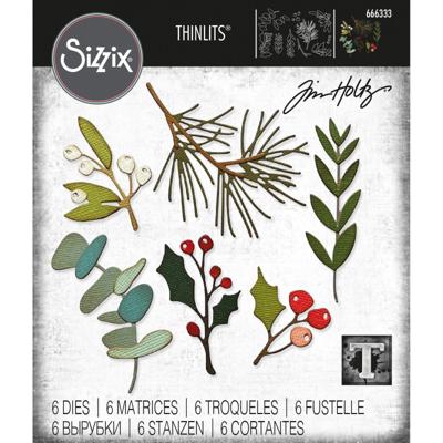 Sizzix • tim holtz thinlits die set festive gatherings
