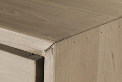 Wandtafel DKD Home Decor 140 x 40 x 110 cm Bruin Pijnboom