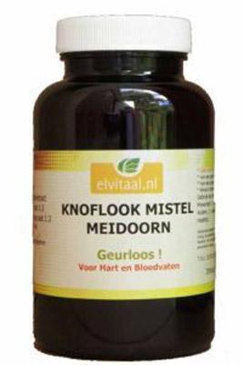 Elvitum Knoflook mistel meidoorn 150 Capsules