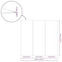 VidaXL Zwembad grondzeil lichtgrijs 396 x 396 x 0,1 cm - thumbnail