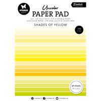 Studio Light • essentials unicolor paper pad shades of yellow - thumbnail