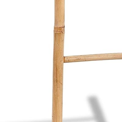 VidaXL Handdoekenladder met 6 sporten bamboe