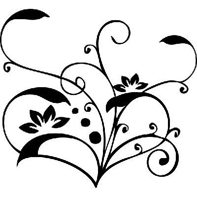 Sierbloem - Muursticker Sierbloem - Muursticker