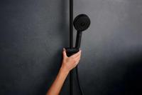 Hansgrohe Pulsify S Puro Showerpipe 260 1jet met thermostaat en handdouche 3jet, mat zwart - thumbnail