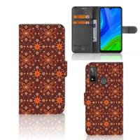 Huawei P Smart 2020 | Telefoon Hoesje | Batik Brown - thumbnail