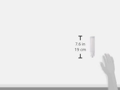 OSRAM HOMELIGHTING 4058075559127 LED-lamp Energielabel F (A - G) G24q-2 7 W = 18 W Warmwit (Ø x l) 33 mm x 141 mm 1 stuk(s) OSRAM HOMELIGHTING 4058075559127 LED-lamp Energielabel F (A - G) G24q-2 7 W = 18 W Warmwit (Ø x l) 33 mm x 141 mm 1 stuk(s)
