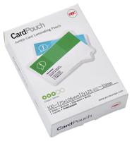 Lamineerhoes gbc club card 75x105mm 2x125micron - thumbnail