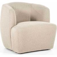 Eleonora Fauteuil 'Charlotte' Bouclé, kleur Taupe Copenhagen - thumbnail