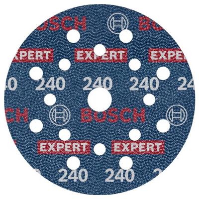 Bosch Accessoires EXPERT Schuurschijf O780 met film onderlaag, 125 mm, G240, 6x - 2608902404