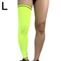 Outdoor basketbal badminton sport knie pad paardrijden Running Gear lange ademende bescherming benen panty maat: L - thumbnail