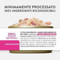 SCHESIR Chicken with ham in jelly - nat kattenvoer - 70g - thumbnail