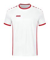 JAKO 4212K Shirt Primera Km Kids - Wit/Sportrood - 128 - thumbnail