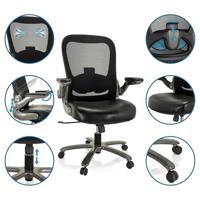hjh OFFICE Bureaustoel Instructor XXL (Zwart) - thumbnail