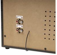 Denver MRD-166 Stereoset DAB+, Platenspeler, SD, FM, USB Opnamefunctie 2 x 2 W Zwart - thumbnail