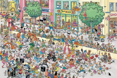 Jumbo Jvh puzzel een naaldhak te hoog 1500pcs