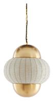 Light & Living Hanglamp 'Cetara' Kralen, 33cm, kleur Zilver/Brons - thumbnail
