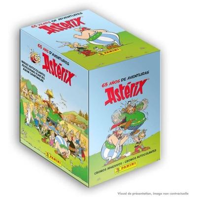 Doos met 36 vakjes - PANINI - Asterix (65-jarig jubileum) - 180 stickers