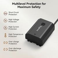 SmallRig 4253 Dummy Battery Power Cable D-Tap to NP-FZ100 - thumbnail