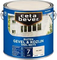 Cetabever Gevel en Kozijn Snel Beits Dekkend Zijdemat - RAL 9001 - thumbnail