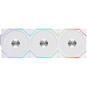 Lian Li Lian Li UNI FAN TL Wireless Lüfter, ARGB, PWM, 3er-Pack - 120 mm, weiß PC-ventilator Wit (b x h x d) 120 x 28 x 124 mm