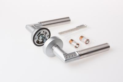 Assa Abloy codekruk op rozet - 7901-8rs - RVS - draaichting 1/4 - rechtshandig