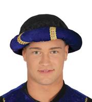 Blauwe tulband Sultan - thumbnail