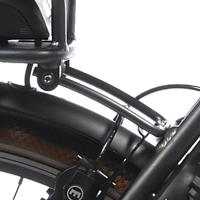 Cortina dragerbracket e-u4 eclips black matt 170mm - thumbnail