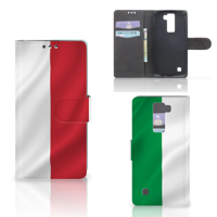 LG K8 Bookstyle Case Italië - thumbnail
