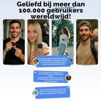 Lifemate Life Tag - Apple "Find My / Zoek Mijn" - 4 Pack - AirTag Alternatief - thumbnail