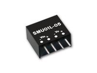 MEAN WELL SMU01M-09 DC/DC-converter 5 V/DC 1 W Aantal uitgangen: 1 x Inhoud 1 stuk(s) - thumbnail