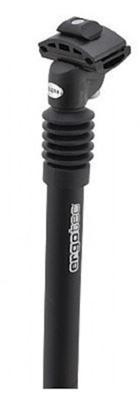 Ergotec zadelpen verend sp-3.0 25,4mm 350mm of=18mm mat zwart