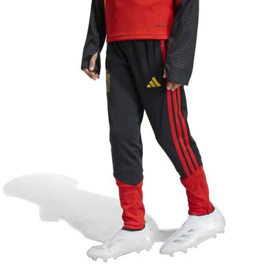 adidas België Trainingsbroek 2026-2028 Kids Zwart Geel Rood