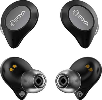 Boya bluetooth draadloze stereo oordopjes by-ap1 zwart