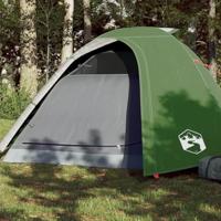 Koepeltent 4-persoons waterdicht groen - thumbnail