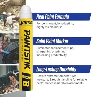 Markal Paintstik Original B Verfmarker Wit 17 mm