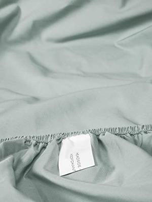 Essenza Essenza Minte hoeslaken 200x200 Dusty green