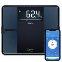 Beurer BF 915 Personenweegschaal Digitaal Weegbereik (max.): 200 kg Zwart Met Bluetooth - thumbnail