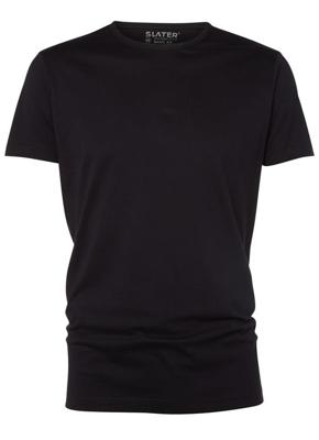 Slater Basic Fit T-Shirt Round Neck Blue Two Pack (7510)