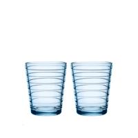 Iittala Aino Aalto Waterglas 0,22 l Aqua, per 2 - thumbnail