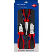 Knipex 00 20 11 V01 Tangenset Werkplaats 3-delig - thumbnail