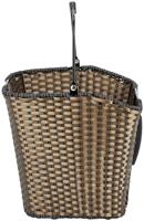 Rixen & Kaul klickfix structura plastic basket with handle - bronze - thumbnail