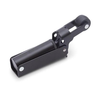 Deuropvanger zw 3 inst. sluitsnelheid, zilver