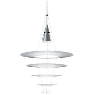 Louis Poulsen Enigma 545 Hanglamp - Wit/aluminium Louis Poulsen Enigma 545 Hanglamp - Wit/aluminium