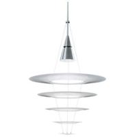 Louis Poulsen Enigma 545 Hanglamp - Wit/aluminium - thumbnail