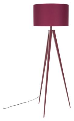 Zuiver Vloerlamp 'Tripod' 157cm, kleur Marsala Zuiver Vloerlamp 'Tripod' 157cm, kleur Marsala