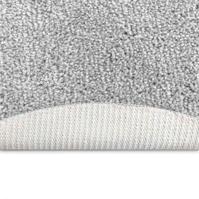 VidaXL Antislip shaggy tapijt grijs 120 x 120 cm pp