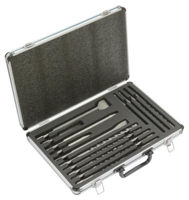 Makita Accessoires B-64680 | PB4S SDS+ boor/beitelset | 17-delig SDS-PLUS | in aluminium koffer - B-64680
